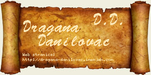 Dragana Danilovac vizit kartica